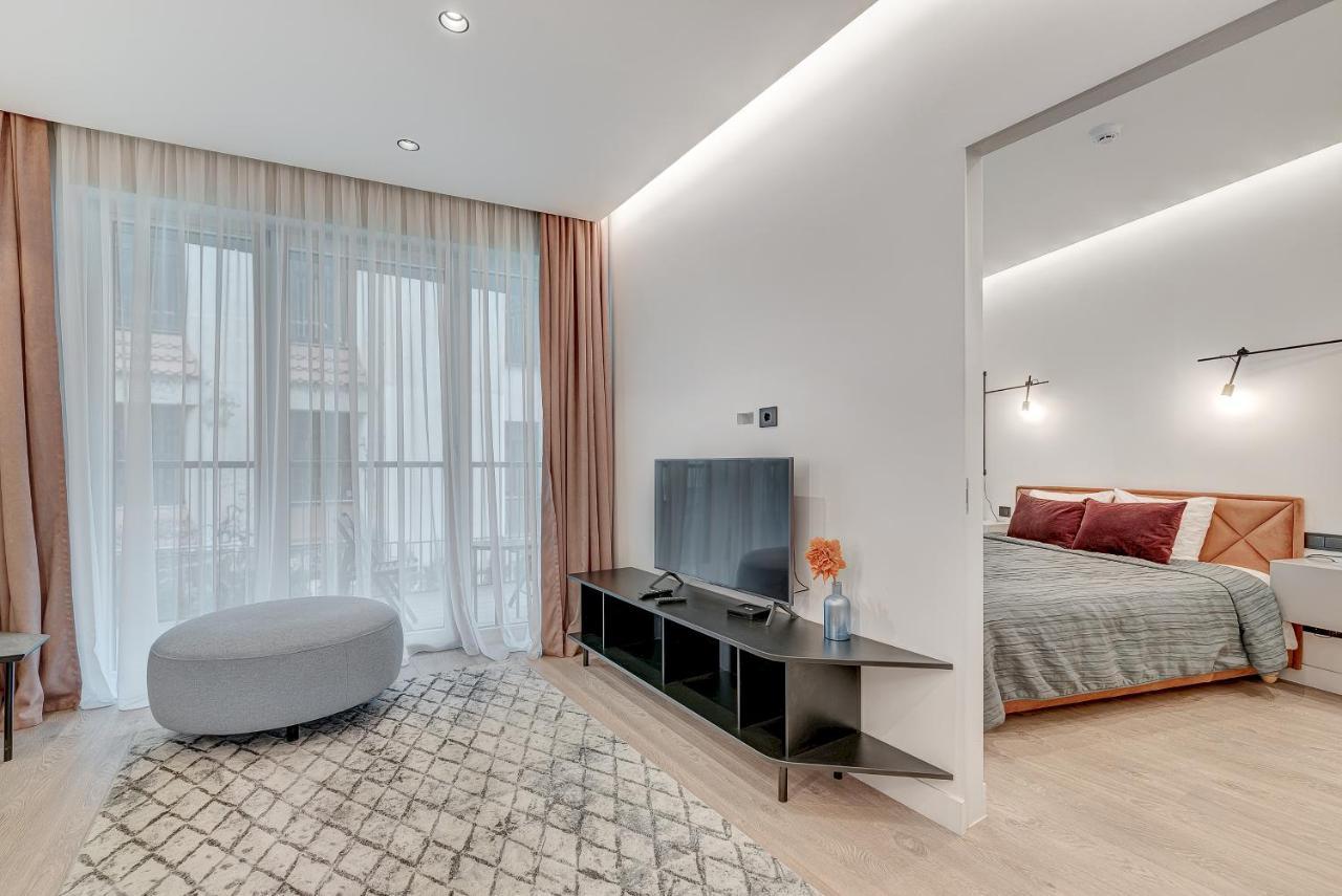 Happy Inn G, Self Check-In, Terrace, Underground Parking Vilnius Bagian luar foto