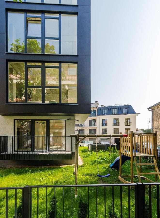 Happy Inn G, Self Check-In, Terrace, Underground Parking Vilnius Bagian luar foto